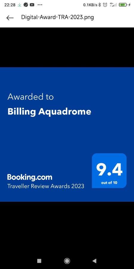 Billing Aquadrome Hotel Northampton Buitenkant foto